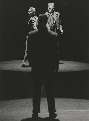 Rob Besserer, Olivia Maridjan-Koop, and Mikhail Baryshnikov in "Wonderland," 1989