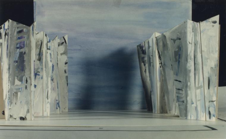 Set design for "Gloria" on "Great Performances," 1986
