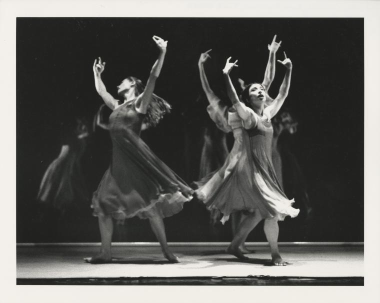 Victoria Lundell and June Omura in "L'Allegro, il Penseroso ed il Moderato," 1994