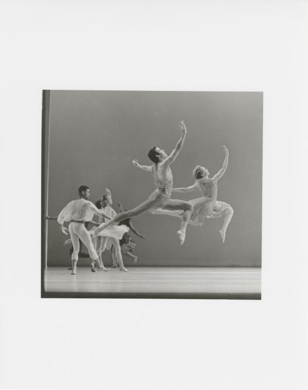 Vernon Scott, Julie Worden, Ruben Graciani, and Megan Williams in "L'Allegro, il Penseroso ed il Moderato," 1996