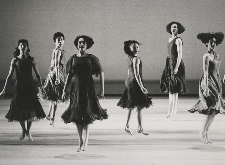 Monnaie Dance Group/Mark Morris in the premiere performance run of "L'Allegro, il Penseroso ed il Moderato," 1988
