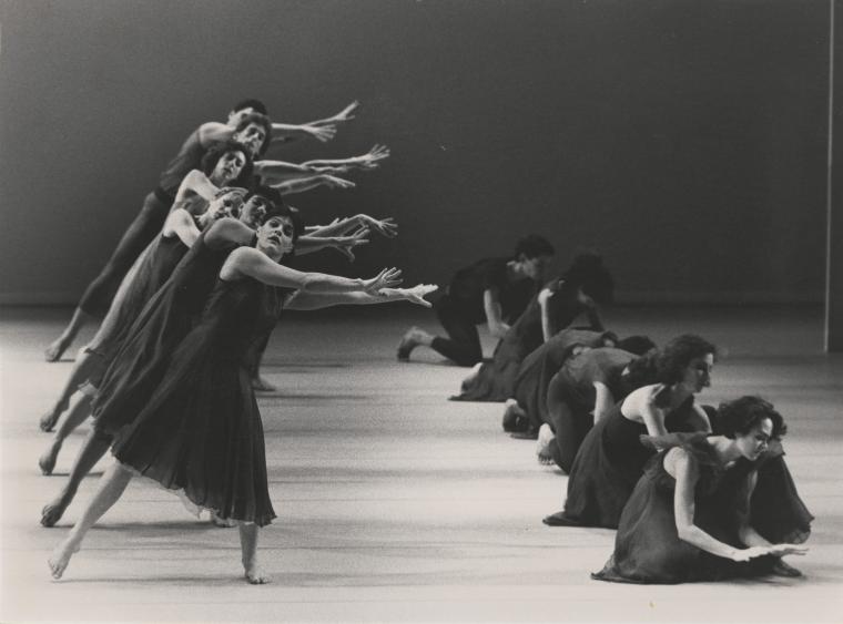 Monnaie Dance Group/Mark Morris in the premiere performance run of "L'Allegro, il Penseroso ed il Moderato," 1988