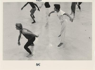 Donald Mouton and Keith Sabado rehearsing "L'Allegro, il Penseroso ed il Moderato" at Rue Bara Studios, 1988