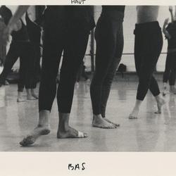 Monnaie Dance Group/Mark Morris rehearsing "L'Allegro, il Penseroso ed il Moderato" at Rue Bara Studios, 1988