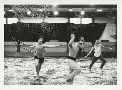 Monnaie Dance Group/Mark Morris rehearsing "The Hard Nut" at Rue Bara Studios, 1990