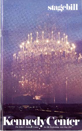 Program for John F. Kennedy Center for the Performing Arts - May 14-16, 1987