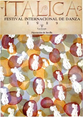 Program for Monnaie Dance Group/Mark Morris, Italica Festival Internacional de Danza - July 26-27, 1989