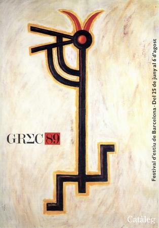 Program for Monnaie Dance Group/Mark Morris, Festival d'estiu de Barcelona - July 19-21, 1989