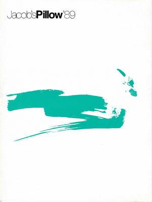 Festival program for Jacob's Pillow - 1989
