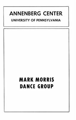 Program for the Annenberg Center at the University of Pennsylvania - February 8, 1993
