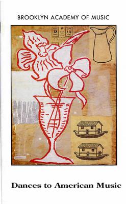 Program for "Dances to American Music" at BAM - April 29-May 2, 1993