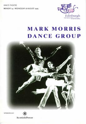 Program for the Edinburgh International Festival- August 14-16, 1995