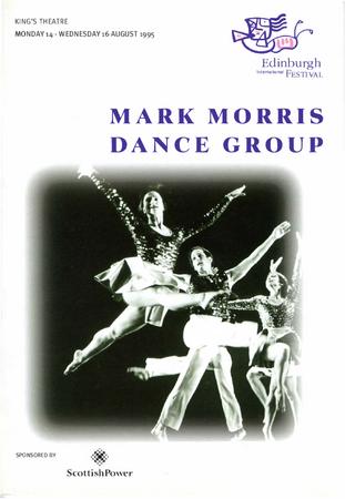 Program for the Edinburgh International Festival- August 14-16, 1995