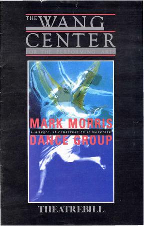 Program for "L'Allegro, il Penseroso ed il Moderato," Dance Umbrella (Boston, MA) - June 2-4, 1994