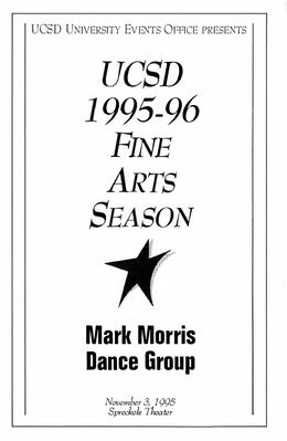 Program for University of California, San Diego - November 3, 1995