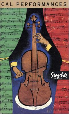 Program for "Orfeo ed Euridice," Cal Performances - May 1-3, 1996
