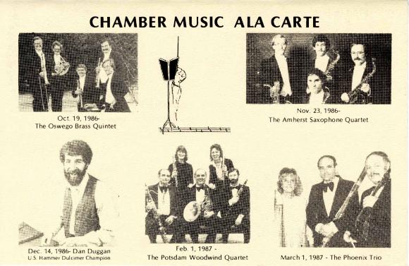 Program for Oswego High School - April 4, 1987