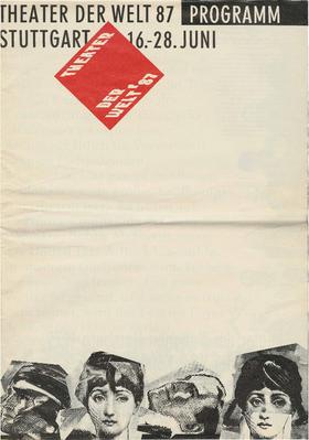 Festival program for Der Welt '87 - June 16- 28, 1987