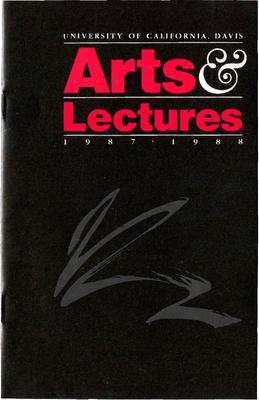 Program for University of California Davis - November 9-10, 1987
