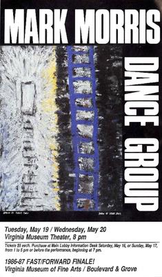 Flyer for Virginia Museum of Fine Arts - May 19-20, 1987