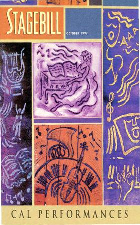 Program for Cal Performances - October 30-November 2, 1997