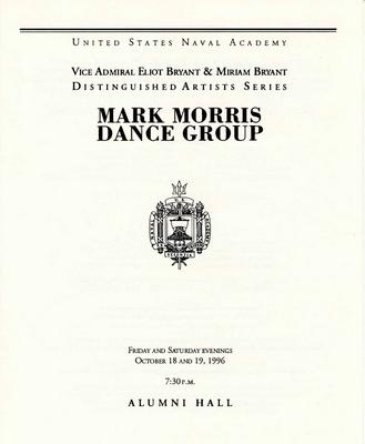 Program for United States Naval Academy - October 18-19, 1996