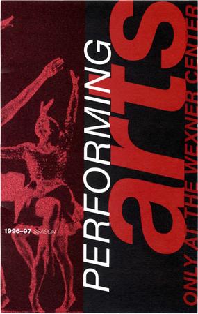 Program for Wexner Center for the Arts - April 11-12, 1997