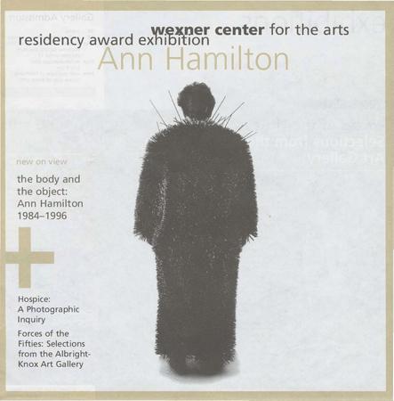 Brochure for Mark Morris Dance Group residency at the Wexner Center for the Arts - June 27, 1996