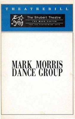 Program for Dance Umbrella (Boston, MA) - November 20-23, 1997