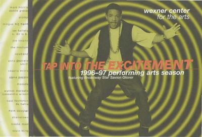 Brochure for Wexner Center for the Arts - 1996-1997