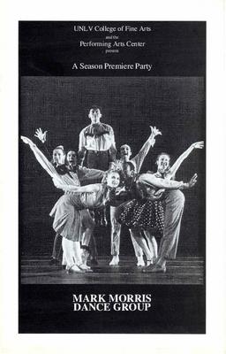 Program for UNLV College of Fine Arts - May 5, 1998
