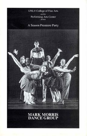 Program for UNLV College of Fine Arts - May 5, 1998