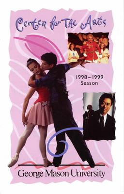 Program for "Mark Morris Dance Group and Yo-Yo Ma," George Mason University Center for the Arts - April 6-7, 1999