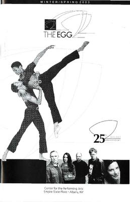 Program for Center for the Performing Arts at Empire State Plaza - May 17, 2003