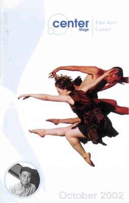 Program for Fine Arts Center - October 17, 2002
