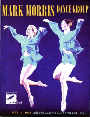 Program for White Bird - May 14, 2003
