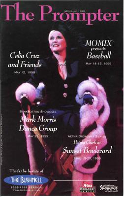 Program for The Bushnell (Hartford, CT) - May 22, 1999