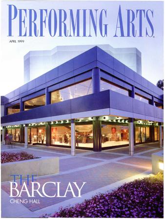 Program for "Mark Morris Dance Group and Yo-Yo Ma,"  Irvine Barclay Theatre - April 9-11, 1999