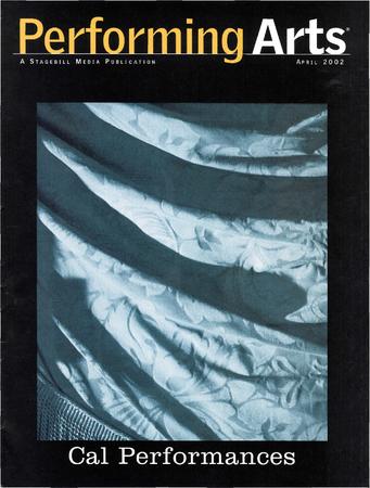 Program for "Mark Morris Dance Group with Yo-Yo Ma," Cal Performances - April 19-21, 2002