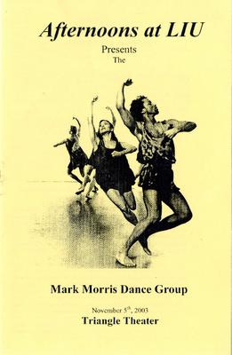 Program for Long Island University - November 5, 2003