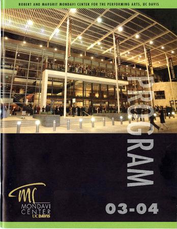Program for University of California Davis - September 16, 2003
