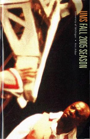 Program for University Musical Society - September 16-17, 2005