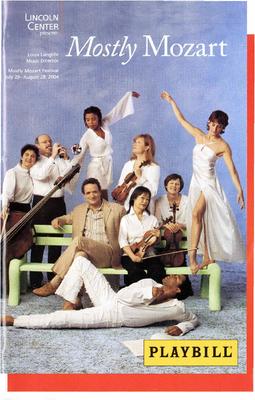 Program for Lincoln Center Mostly Mozart Festival - August 19-21, 2004