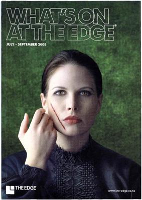 Brochure for The Edge International Arts Show - July-September 2008
