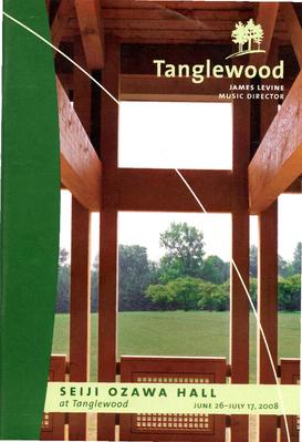 Program for Tanglewood Music Center - June 26-27, 2008