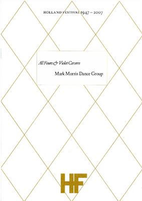 Program for Holland Festival - June 19-20, 2007