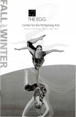 Program for Empire Center at The Egg (Albany, NY) - November 16, 2007