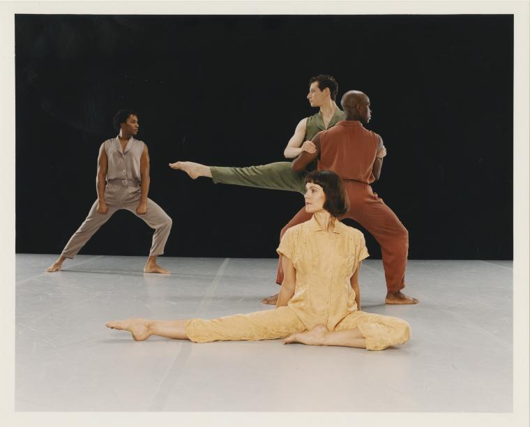Charlton Boyd, David Leventhal, Joe Bowie, and Ruth Davidson in "Bedtime," 2000