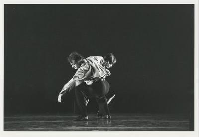 Mark Morris and Tina Fehlandt in the premiere performance run of "The Argument," 1999