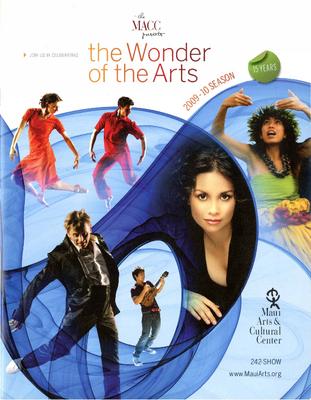 Brochure for Maui Arts &amp; Cultural Center - 2009-2010